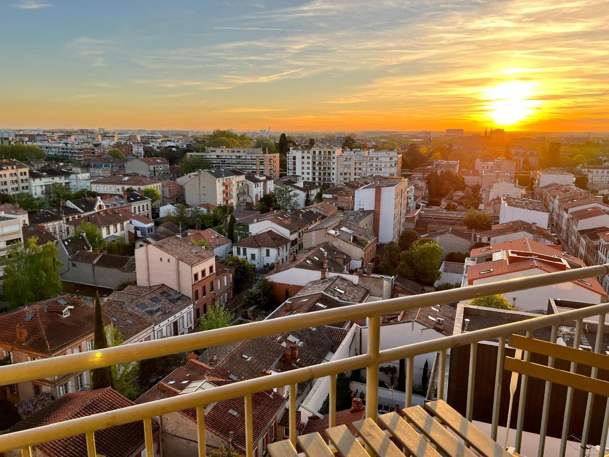 Sunset Duplex - Grand-Rond, Jardin Des Plantes, Centre-Ville, 2 Bdrs 60M2, Ac, Free Public Car Park 200M Away, Netflix - T3 60M2 Avec Clim, Parking Public Gratuit A 200M Toulouse Exterior photo