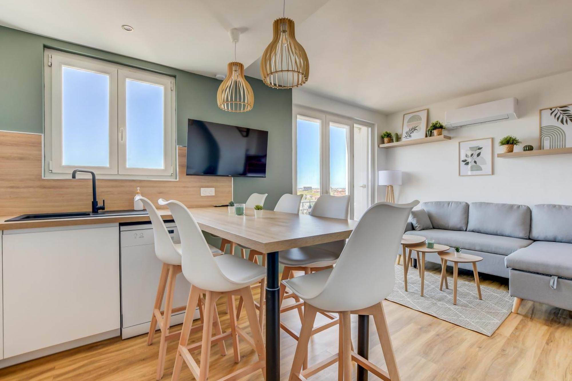 Sunset Duplex - Grand-Rond, Jardin Des Plantes, Centre-Ville, 2 Bdrs 60M2, Ac, Free Public Car Park 200M Away, Netflix - T3 60M2 Avec Clim, Parking Public Gratuit A 200M Toulouse Exterior photo