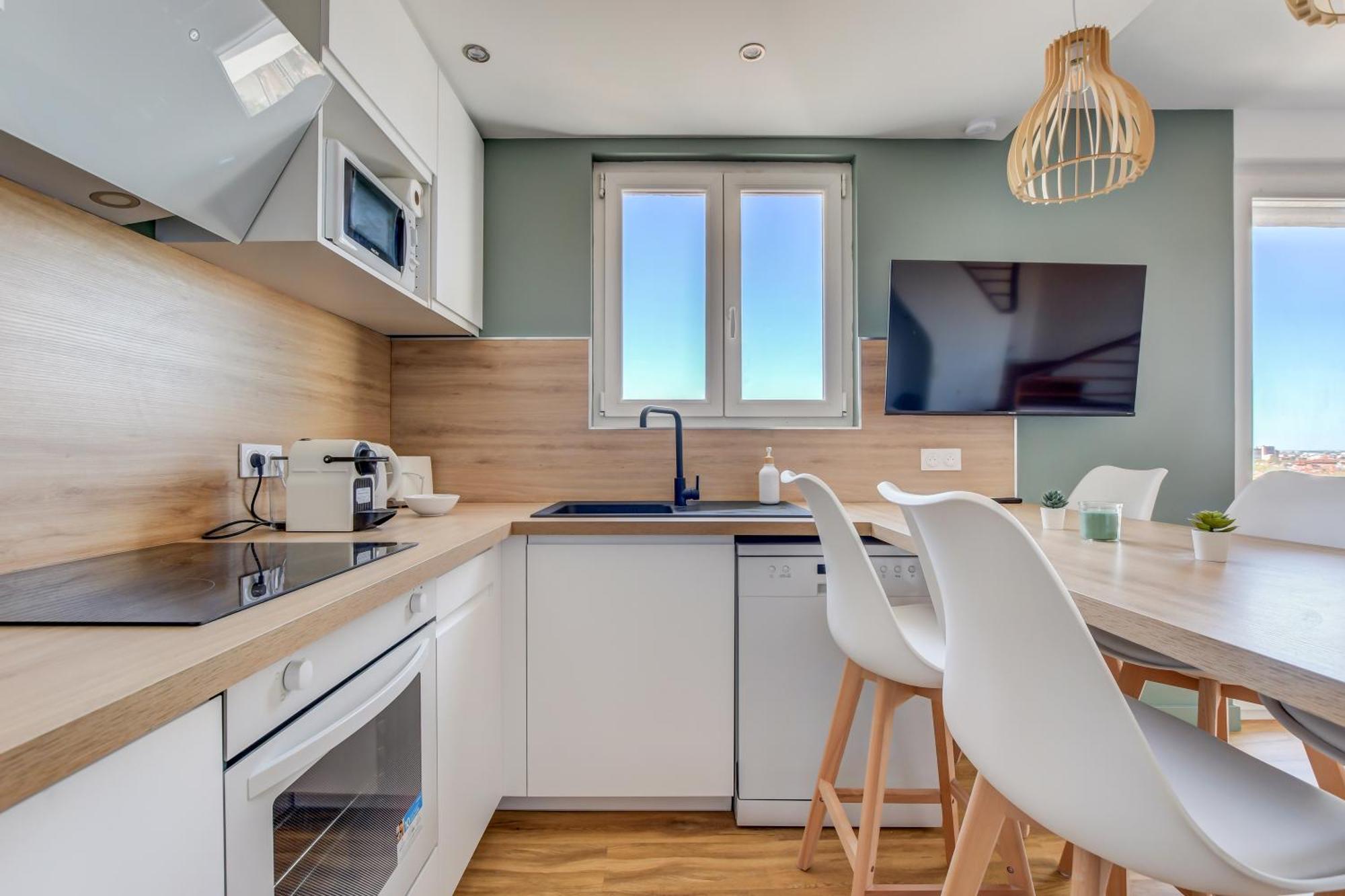 Sunset Duplex - Grand-Rond, Jardin Des Plantes, Centre-Ville, 2 Bdrs 60M2, Ac, Free Public Car Park 200M Away, Netflix - T3 60M2 Avec Clim, Parking Public Gratuit A 200M Toulouse Exterior photo