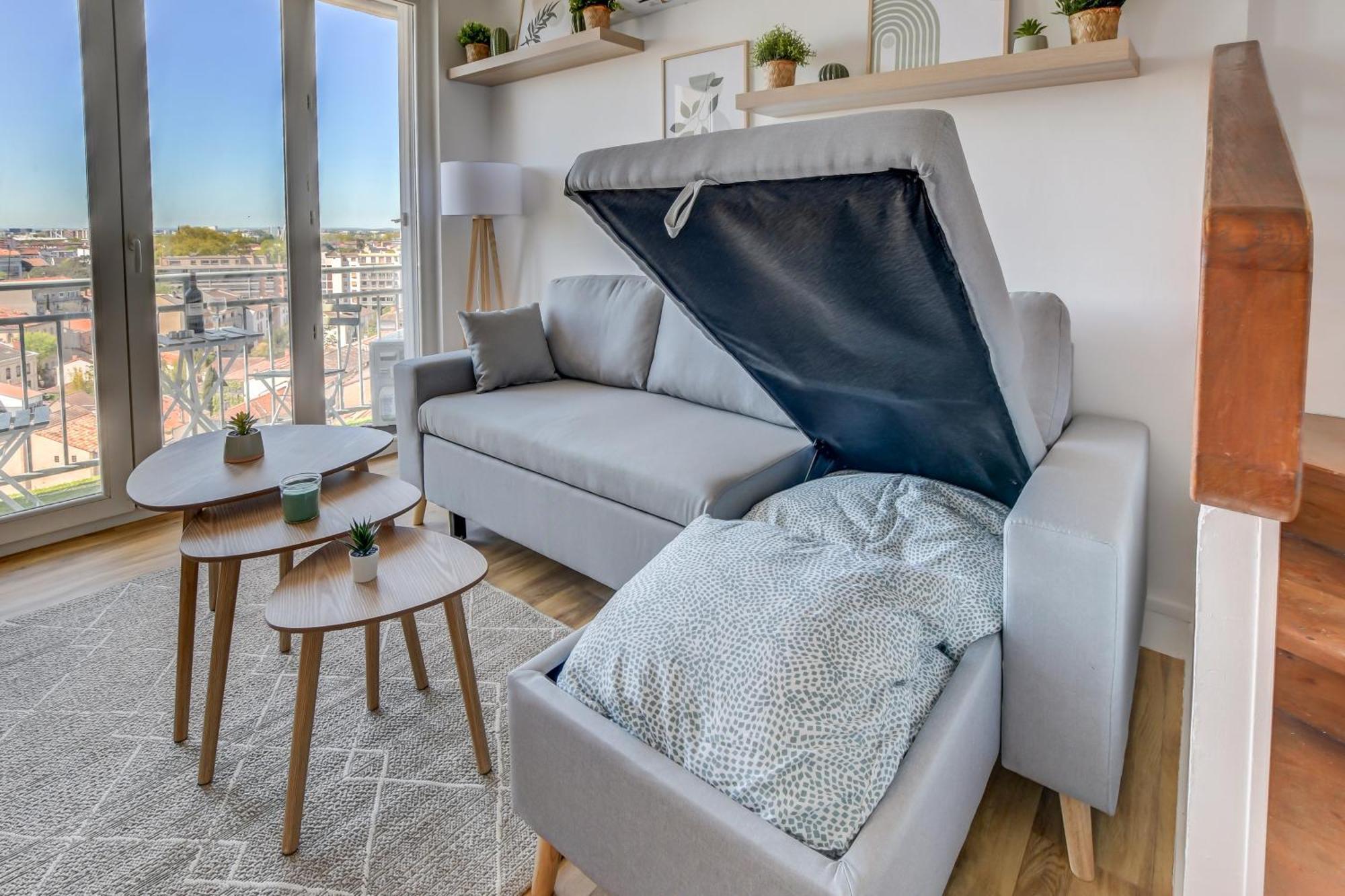 Sunset Duplex - Grand-Rond, Jardin Des Plantes, Centre-Ville, 2 Bdrs 60M2, Ac, Free Public Car Park 200M Away, Netflix - T3 60M2 Avec Clim, Parking Public Gratuit A 200M Toulouse Exterior photo