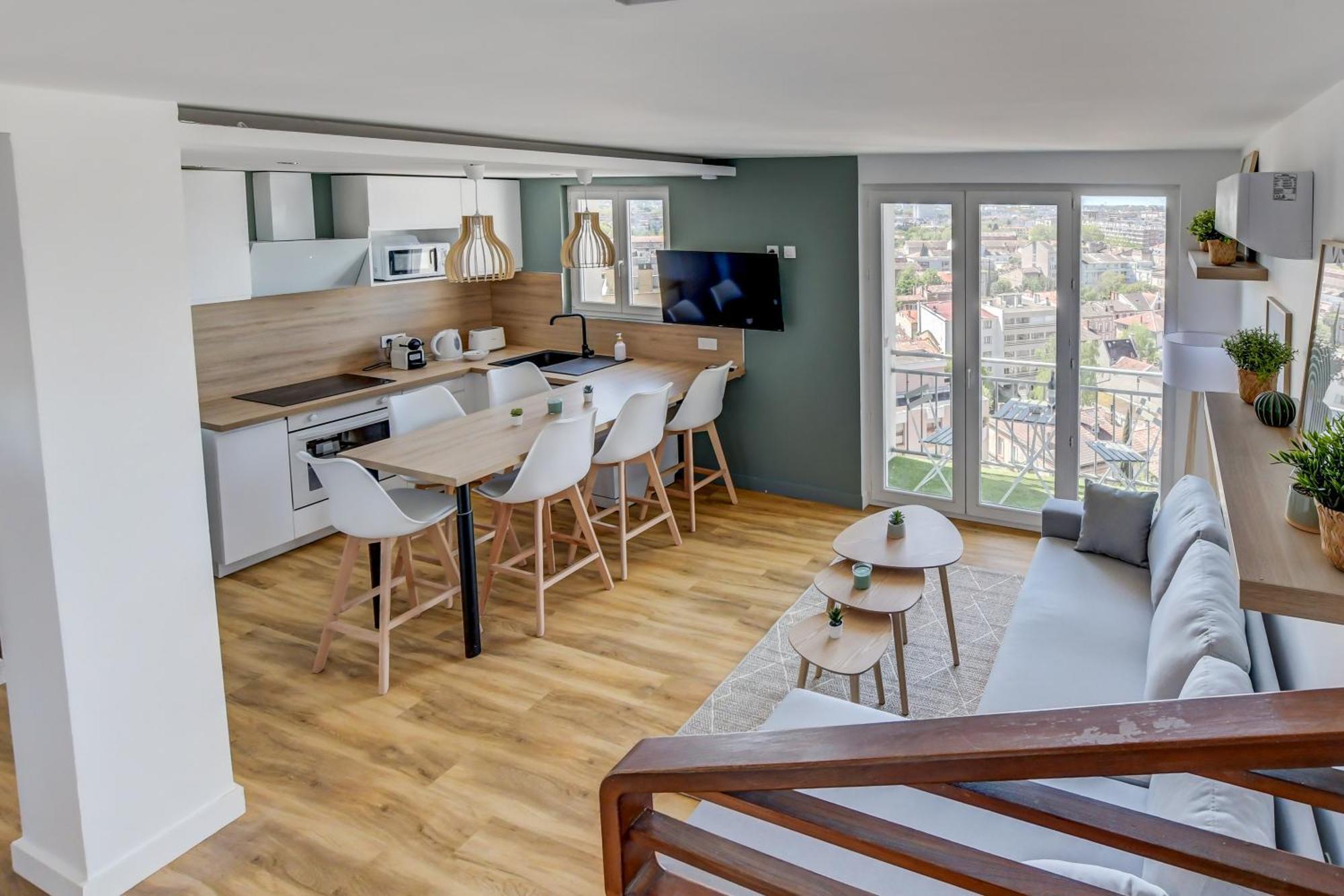 Sunset Duplex - Grand-Rond, Jardin Des Plantes, Centre-Ville, 2 Bdrs 60M2, Ac, Free Public Car Park 200M Away, Netflix - T3 60M2 Avec Clim, Parking Public Gratuit A 200M Toulouse Exterior photo