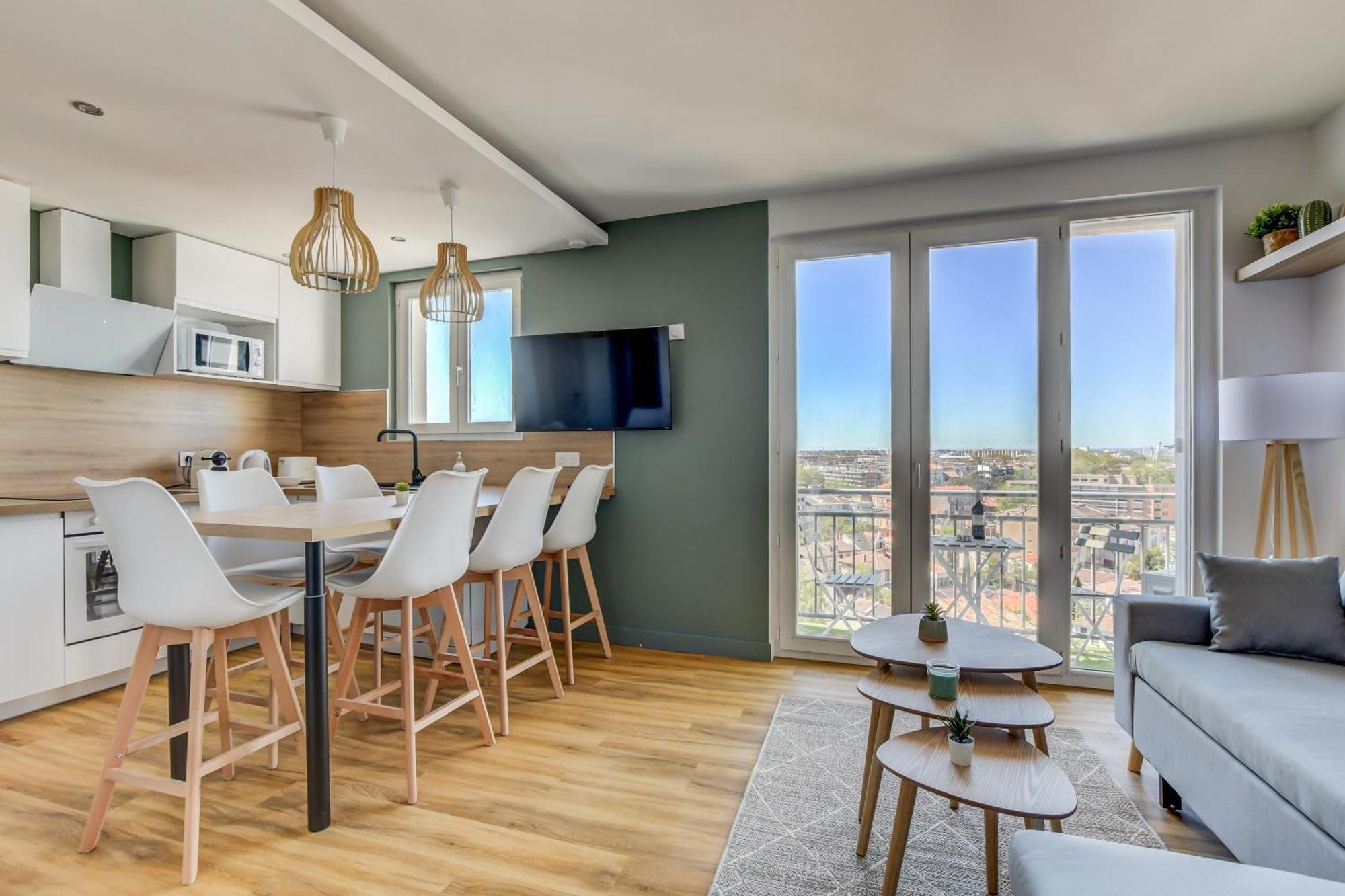 Sunset Duplex - Grand-Rond, Jardin Des Plantes, Centre-Ville, 2 Bdrs 60M2, Ac, Free Public Car Park 200M Away, Netflix - T3 60M2 Avec Clim, Parking Public Gratuit A 200M Toulouse Exterior photo