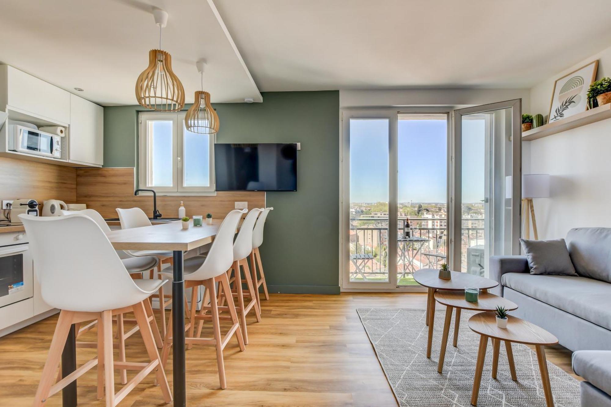 Sunset Duplex - Grand-Rond, Jardin Des Plantes, Centre-Ville, 2 Bdrs 60M2, Ac, Free Public Car Park 200M Away, Netflix - T3 60M2 Avec Clim, Parking Public Gratuit A 200M Toulouse Exterior photo